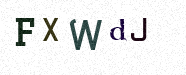 Visual Confirmation Security Code