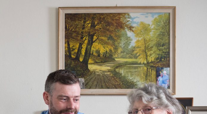 How we live together: the 92-year-old and her grandson