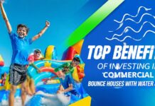 Top Benefits of Investing in Commercial Bounce Houses with Water Slides